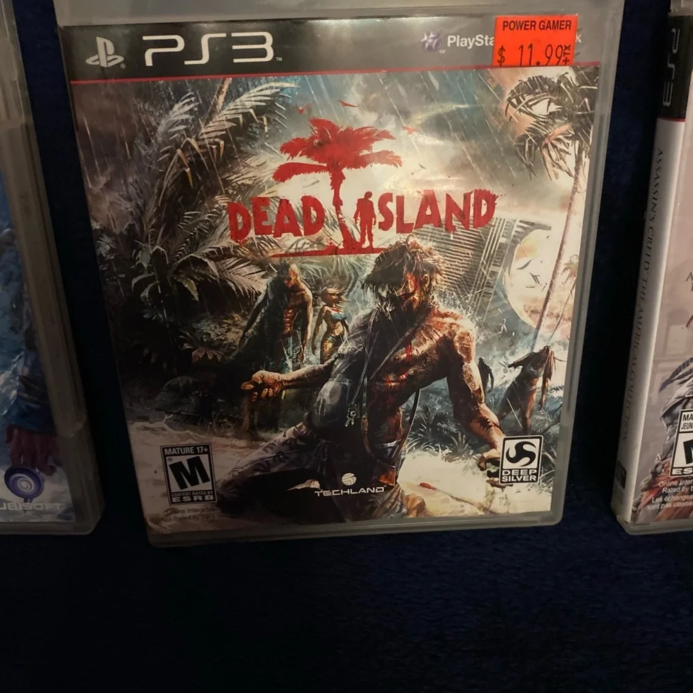 Sony PS3 Assorted Game Lot - White, Black, Red Covers